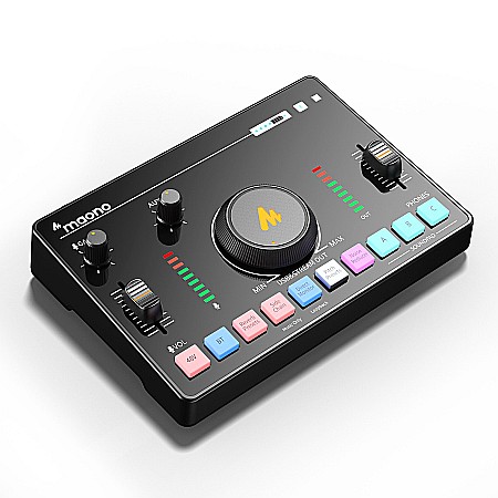 Mixer Profesional Maono AMC2 NEO, portabil, autonomie 7h, all in one, pentru podcast, live streaming [1]