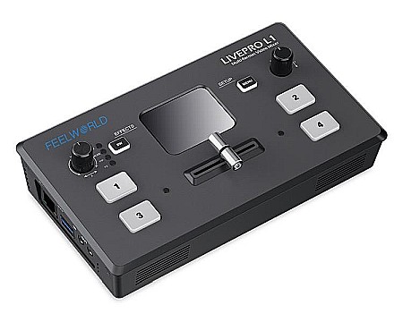 Mixer Video Profesional Feelworld LIVEPRO L1 – Comutator 4x HDMI, Monitorizare Live și Streaming USB 3.0 [2]