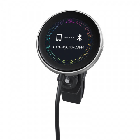 Ottocast N91-C – Adaptor Wireless pentru CarPlay și Android Auto cu Ecran Digital și Difuzor de Parfum [1]