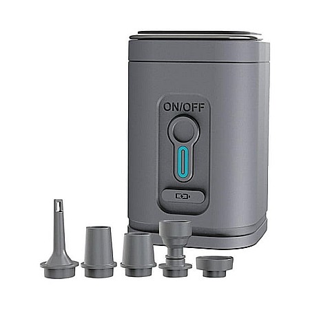 Gadgets - Pompa de aer reincarcabila electrica , ultra usoara, 3 in 1, pentru umflat/dezumflat saltele, vidat, portabila, reincarcare USB