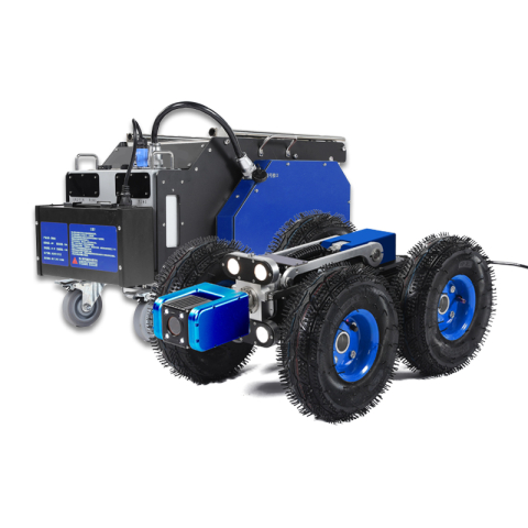 Pipeline Inspection Robots - K22 Sewer Inspection Robot – Full HD 2MP Camera, IP68 Waterproof, 120m Cable, Tablet Control, 360° Rotation