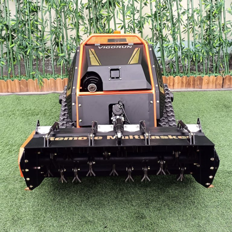 Robot de Tuns Iarbă MTSK1000 cu Tocător cu Lame Y 1000mm – Motor Loncin 27CP, Telecomandă 200m, Pantă 35° [3]