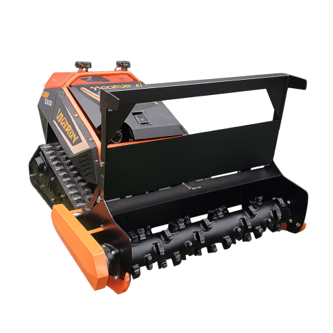 Lawn Mowing Robots - MTSK1000 Lawn Mower Robot with 1000mm Forestry Mulcher – Loncin 27HP, Remote 200m, 35° Slope