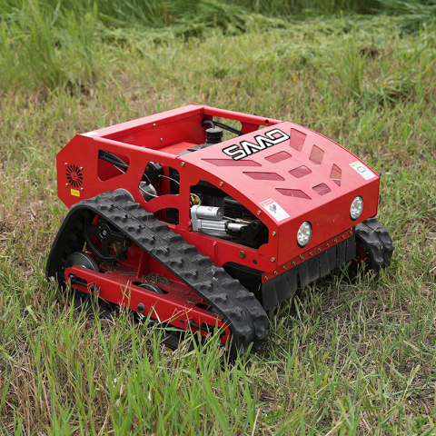 Robot de Tuns Iarbă Profesional SAAO SH-550B – Tăiere Automată, Motor Loncin 9CP, Lățime 550mm, Pantă Max. 45° [5]