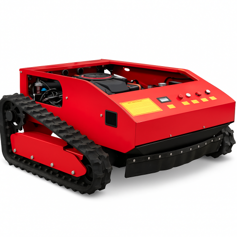Robot de Tuns Iarbă SAAO SH-1000L – 22CP, Telecomandă 680m, Șenile, Pante 45°, Tăiere Vegetație Densă [3]