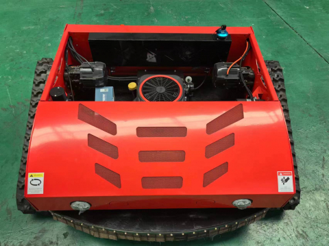 Robot de Tuns Iarbă SAAO SH-1000L – 22CP, Telecomandă 680m, Șenile, Pante 45°, Tăiere Vegetație Densă [5]