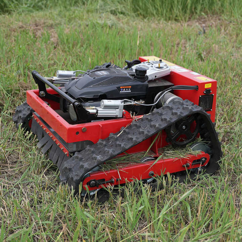 Robot de Tuns Iarbă SAAO SH-550J – 9HP, Telecomandă 680m, Șenile, Pante 45°, Tăiere Vegetație Densă [1]