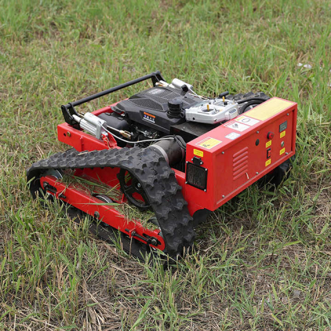Robot de Tuns Iarbă SAAO SH-550J – 9HP, Telecomandă 680m, Șenile, Pante 45°, Tăiere Vegetație Densă [2]