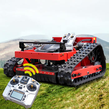 Robot de Tuns Iarbă SAAO SH-550J – 9HP, Telecomandă 680m, Șenile, Pante 45°, Tăiere Vegetație Densă [4]