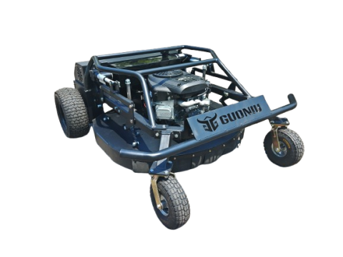 Lawn Mowing Robots - GUONIU 810-90W Professional Remote-Control Lawn Mower, 900 mm Cutting Width, 3 Engine Options