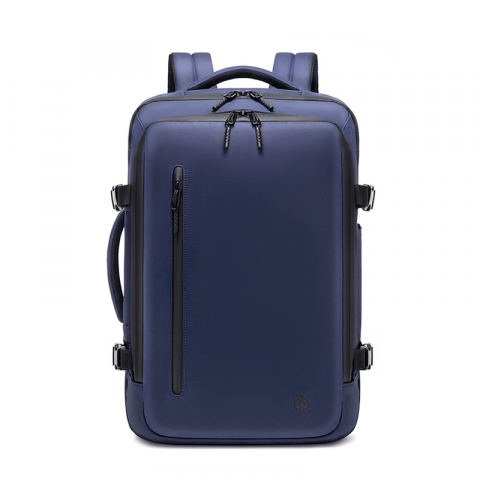 Multifunctional Backpacks - Vacuum Backpack, 22-45 L, Multifunctional, Waterproof, Air Pump Included, 15.6-inch Laptop, 46x15x32 cm, Blue