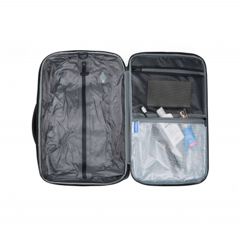 Rucsac cu Vacuum, 22-45 L, Multifunctional, Rezistent la apa, Pompa de aer inclusa ,Laptop 15.6 inchi, 46x15x32 cm, Albastru [4]