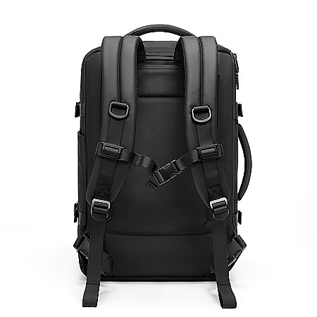 Rucsac cu Vacuum, 22-45 L, Multifunctional, Rezistent la apa, Pompa de aer inclusa ,Laptop 15.6 inchi, 46x15x32 cm, Negru [4]