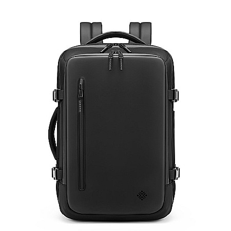 Rucsac cu Vacuum, 22-45 L, Multifunctional, Rezistent la apa, Pompa de aer inclusa ,Laptop 15.6 inchi, 46x15x32 cm, Negru [2]