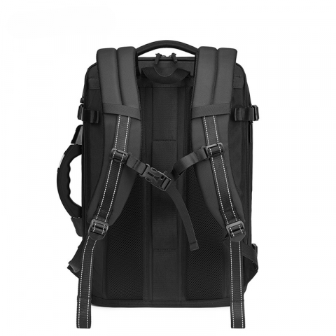 Rucsac cu Vacuum, 22-55 L, Multifunctional, Cantar incorporat, Pompa de aer inclusa ,Laptop 19 inchi, 52x22x32 cm, Negru [6]