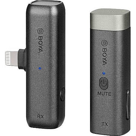 Lavaliere - Set linie Boya BY-WM3U Wireless 2.4 GHz cu Microfon,USB-C