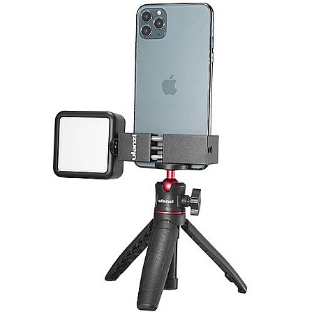 Set Vlogging 6 Ulanzi pentru Telefon - Mini trepied MT08, Suport Telefon ST02S, Lampa LED VL49 [1]