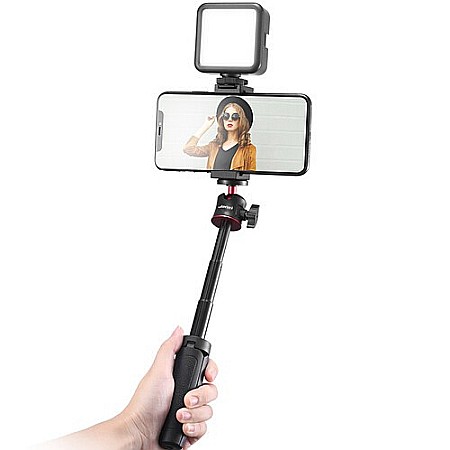 Set Vlogging 6 Ulanzi pentru Telefon - Mini trepied MT08, Suport Telefon ST02S, Lampa LED VL49 [6]