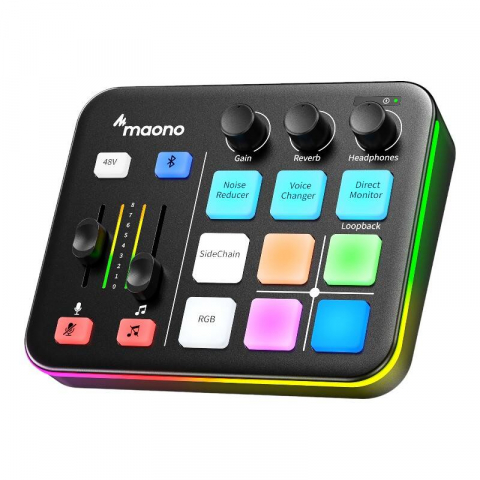Sound card Maono G1 Neo – Calitate Audio Premium pentru Streaming, Podcast și Muzică [1]