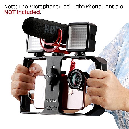 Suport stabilizator telefon U-RIG PRO pentru filmari interview, Video Rig [4]