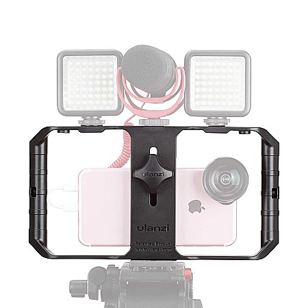 Suport stabilizator telefon U-RIG PRO pentru filmari interview, Video Rig [1]