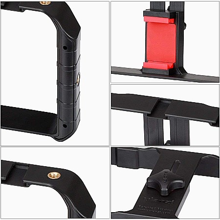 Suport stabilizator telefon U-RIG PRO pentru filmari interview, Video Rig [3]