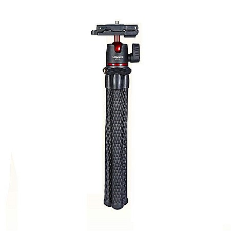 Trepied flexibil Ulanzi MT-11 ajustabil pentru telefon / camera cu cap rotativ [6]