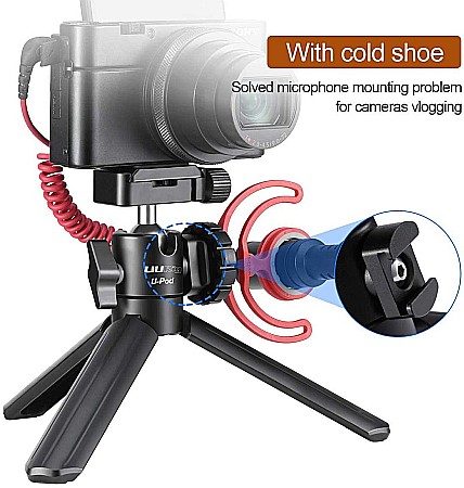 Trepied Ulanzi UURig U-Pod din Aluminiu, Negru [1]