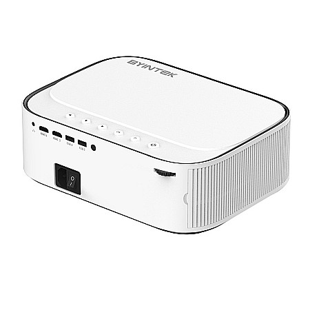 Videoproiector LCD smart, BYINTEK K45, Real full HD 1080P, 4k, 700 ANSI lumeni, Android 9.0, HDMI, USB [1]