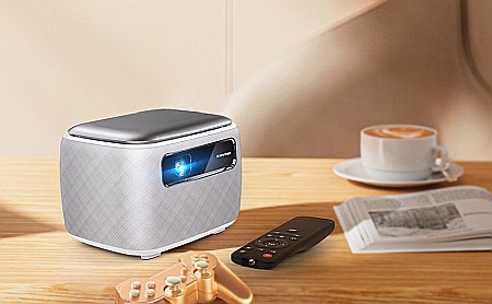 Videoproiector smart Byintek R20 PRO, portabil, 3D, 4k, 750 ANSI lumeni, Android, HDMI, 15600 mAh [3]
