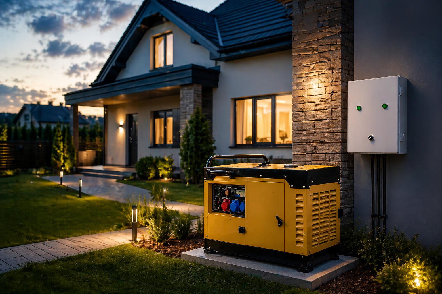 Generator cu ATS pentru casă – soluția automată pentru pene de curent