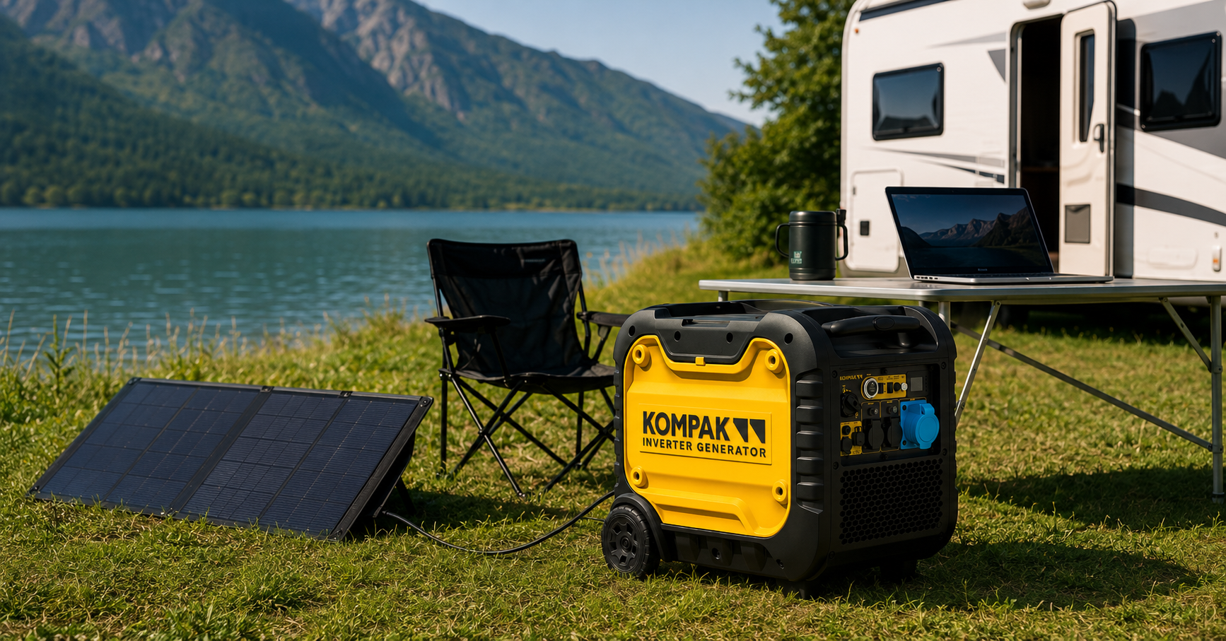 Generator pentru camping, rulotă și sistem solar — ghid de alegere