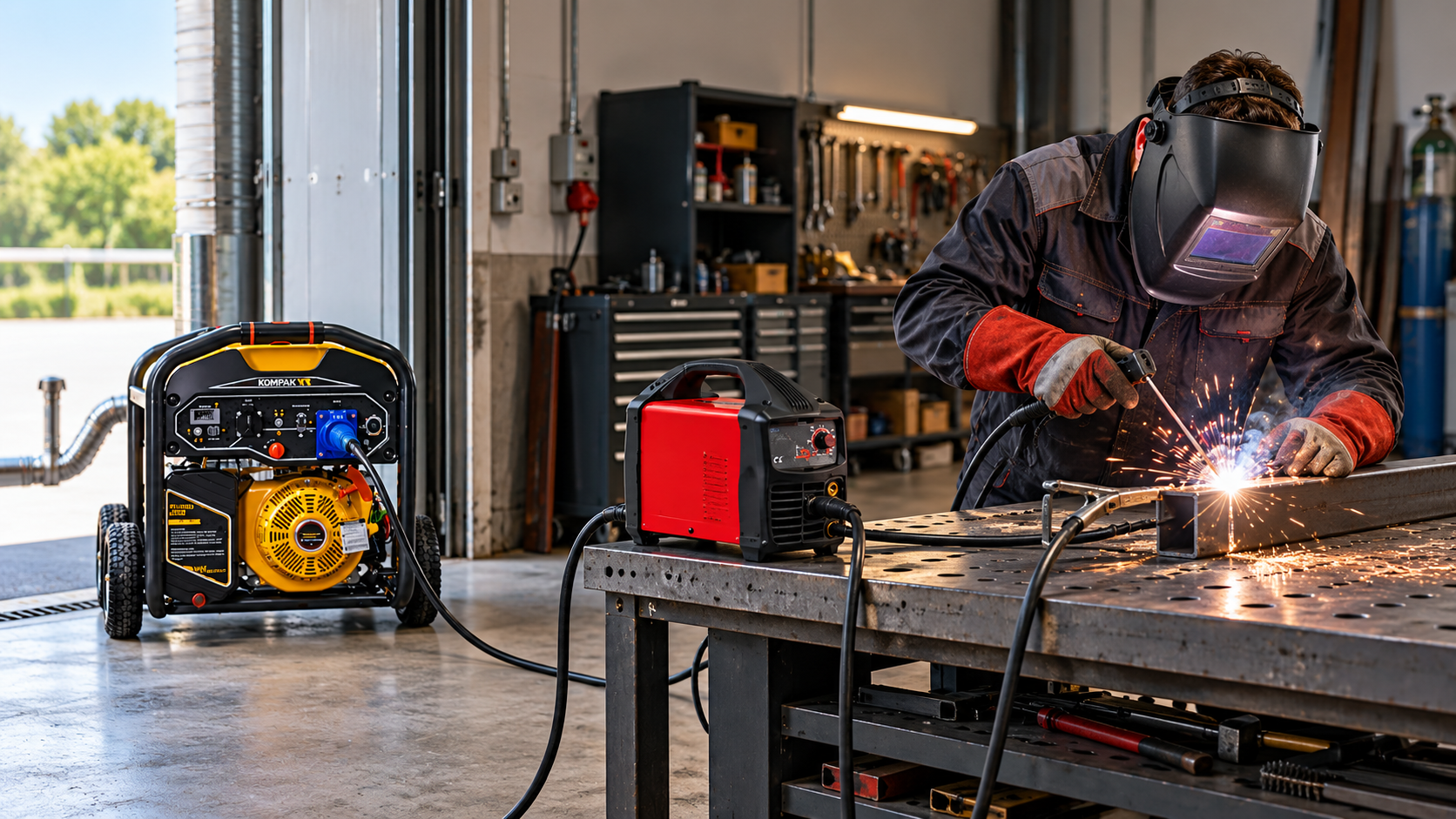 Aparat de sudură cu generator sau generator cu sudură integrată?