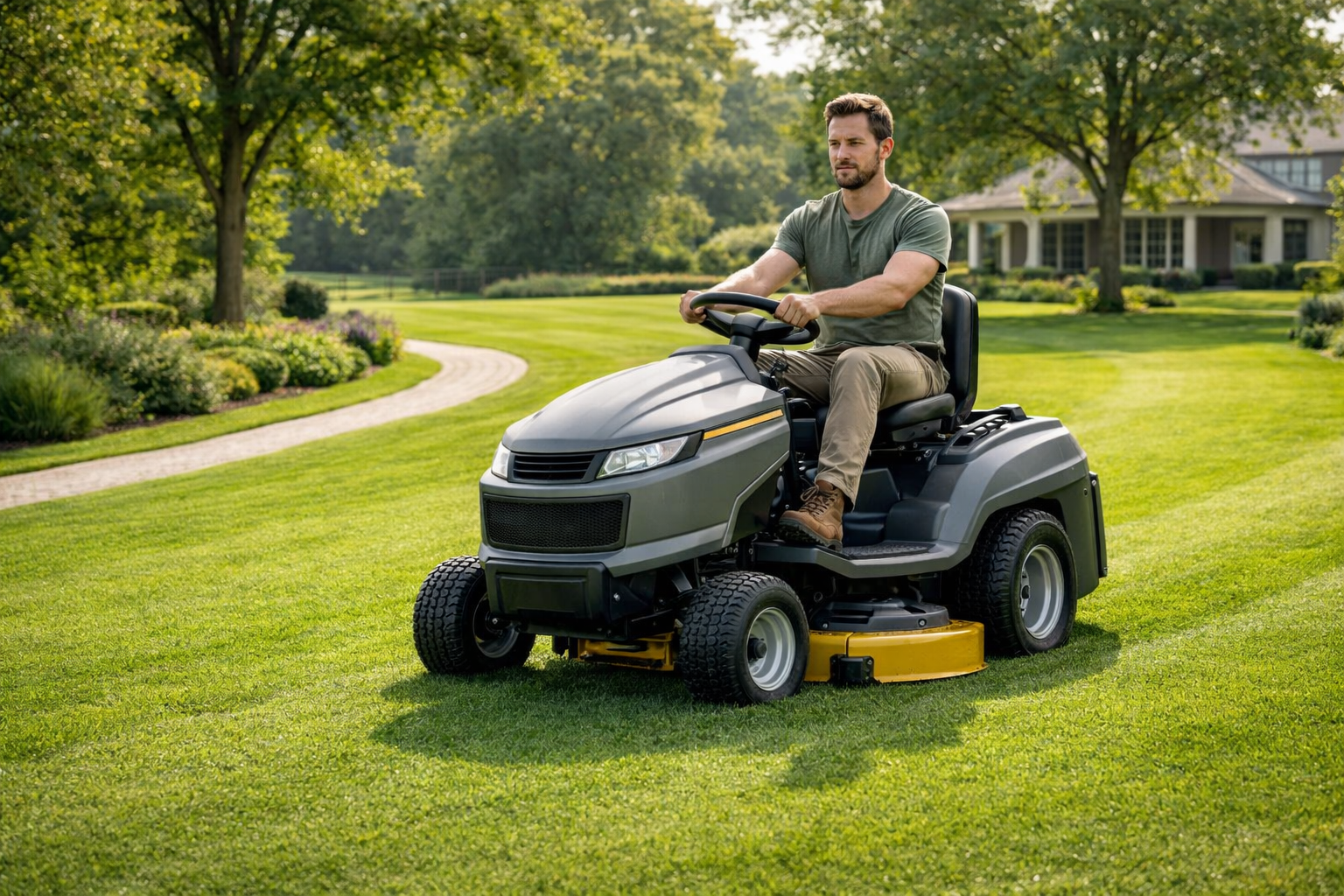 Tractor de tuns sau mașină de tuns? Cum alegi corect pentru grădina ta