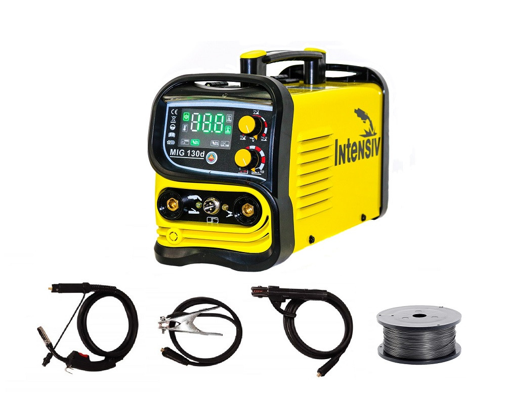 Aparat de sudura MIG 130d INTENSIV tip MIG-MAG + rola de sarma flux 1kg [1]