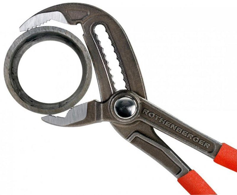 Cleste tip papagal ROTHENBERGER ROGRIP XL - reglare rapida - diametru teava 3.1/2" [2]