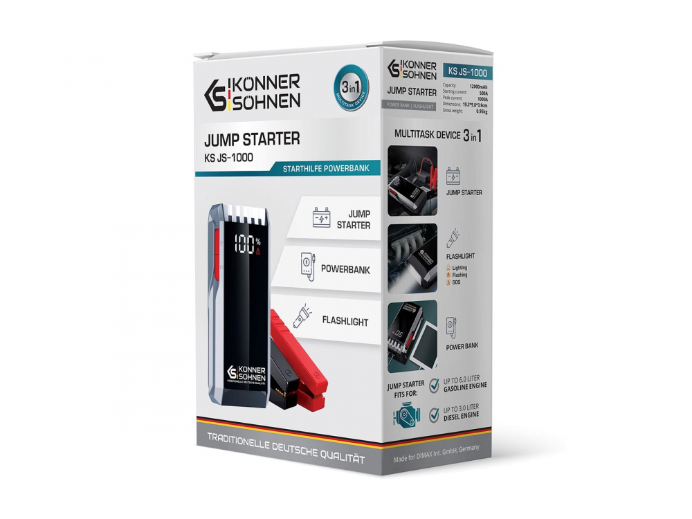 Starter auto Konner & Sohnen KS JS-1000 [2]