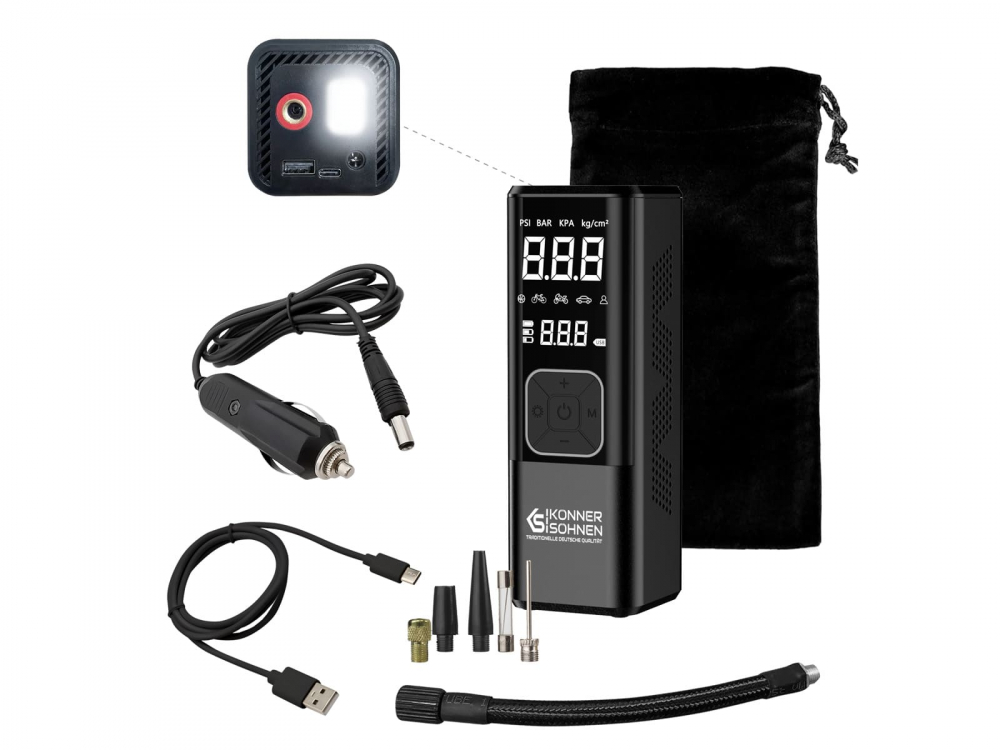 Compresor auto cu acumulator Konner & Sohnen KS P20 [4]