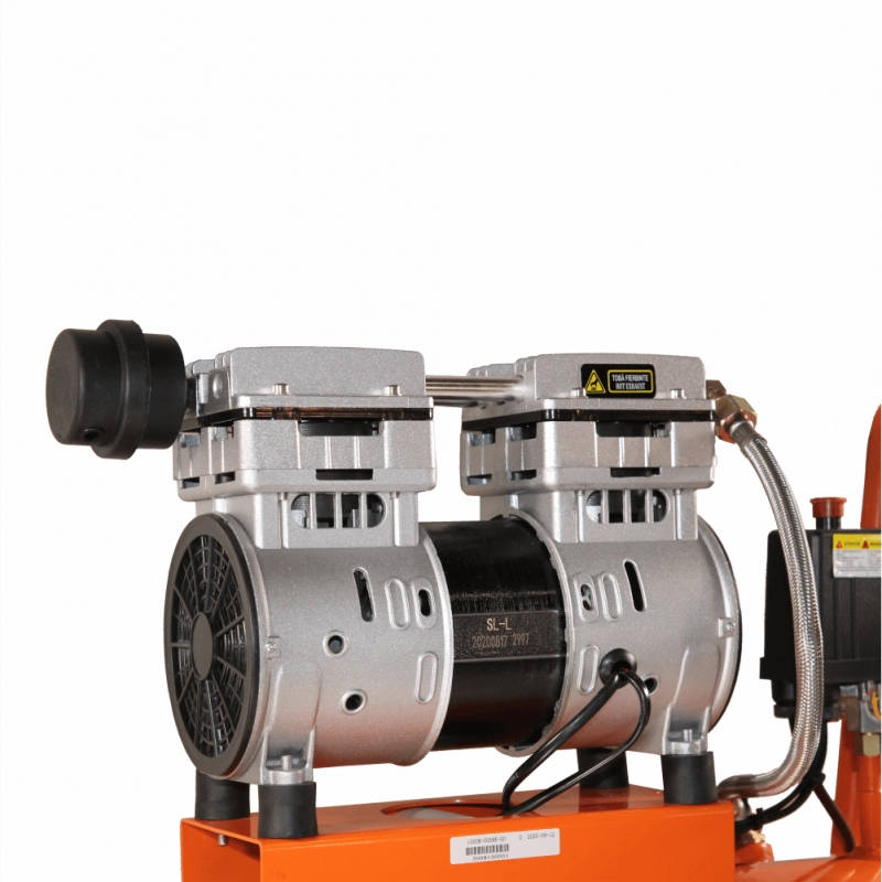 Compresor de aer cu piston BISONTE SC012-50 fara ulei 230V 1,2 cp debit aer 168 l/min presiune 8bar [2]