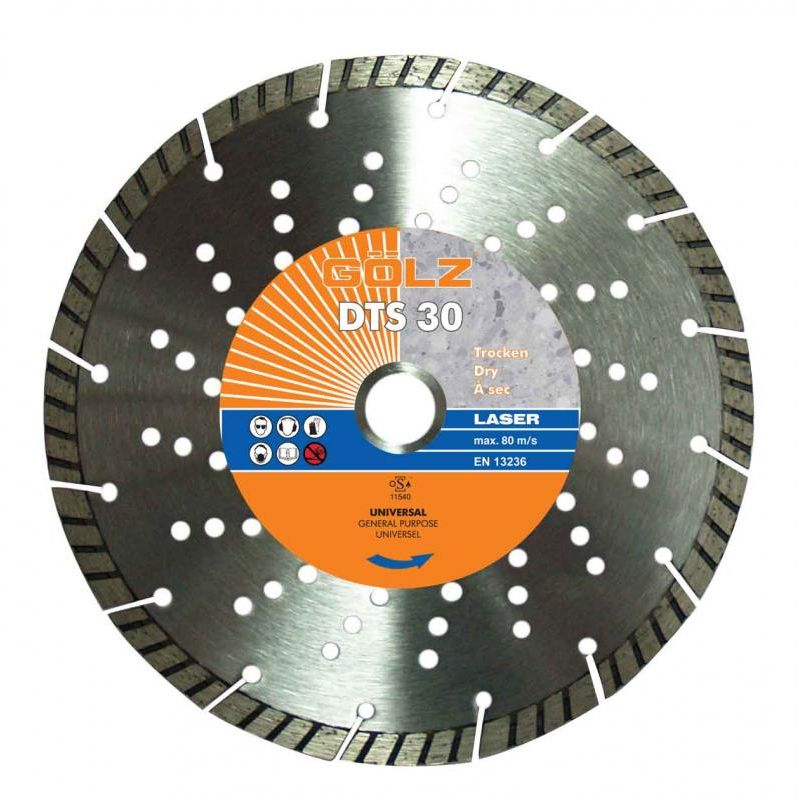Disc diamantat universal GOLZ DTS-30-230 [1]