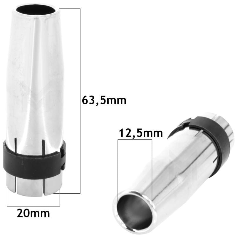 Duza gaz conica INTENSIV 12,5 x 63,5 mm pentru pistolet M24 [2]