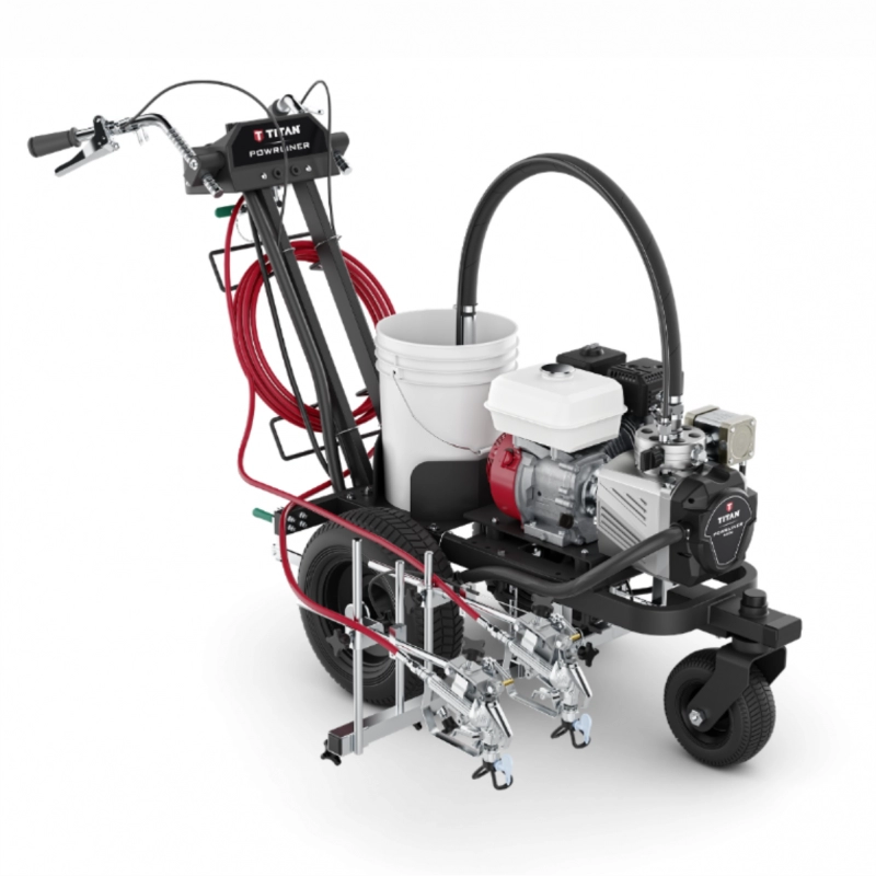 Echipament pentru marcaje Titan POWRLINER 4500 Honda GX 160 5.5 cp debit 4.7 l/min [2]