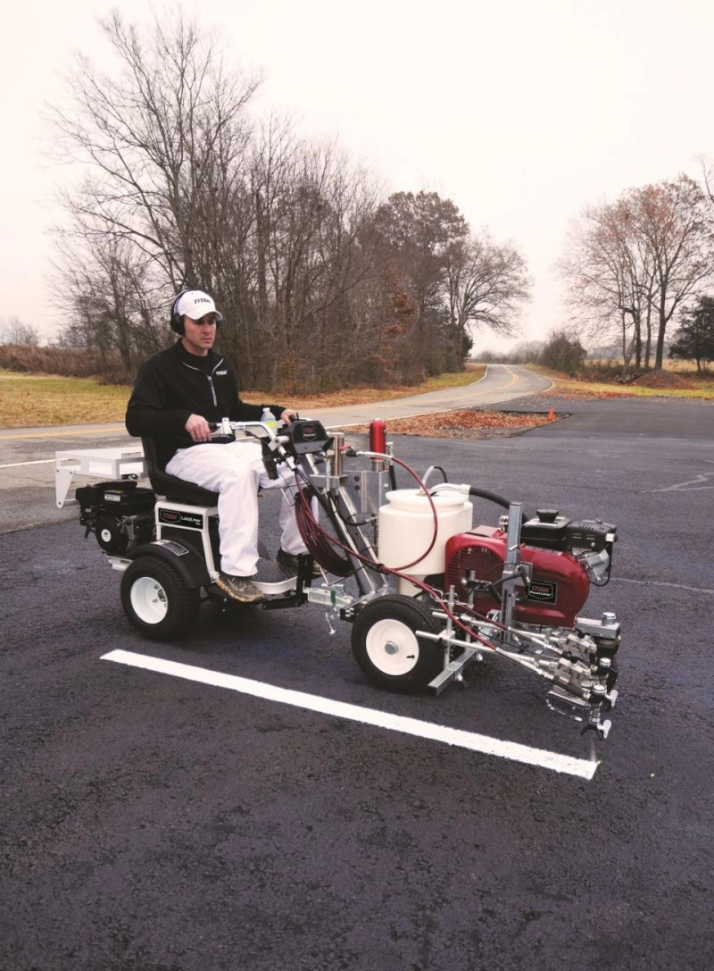 Echipament pentru marcaje Titan POWRLINER 6955 Honda GX 160 4.8 cp debit 8.5 l/min [2]