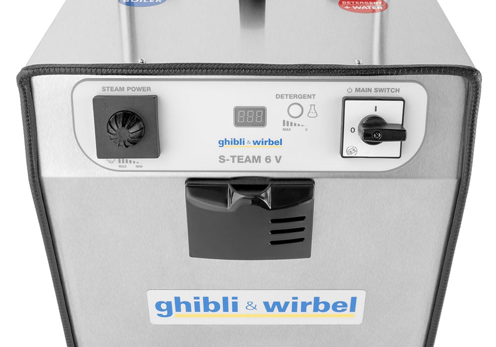Echipament profesional de curatat si igienizat cu abur Ghibli&Whirbel S-TEAM 6 V [4]
