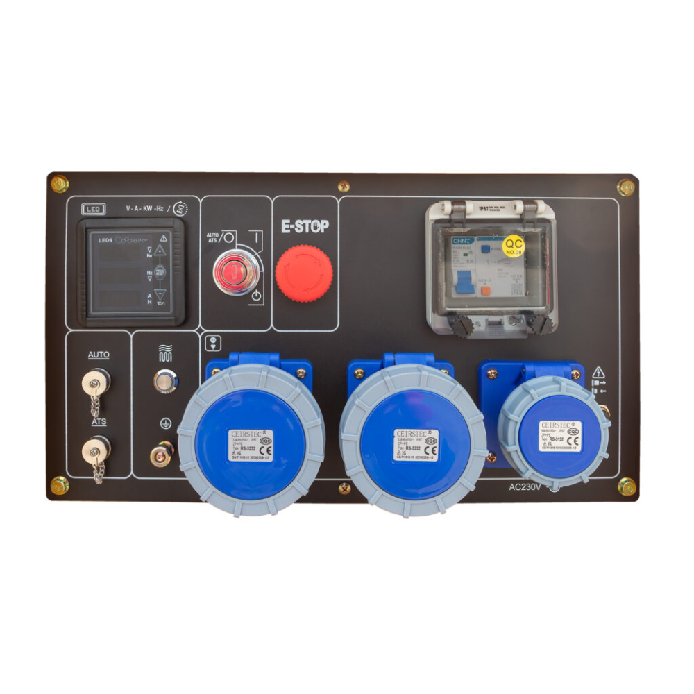 Generator diesel monofazat KOMPAK KD10000SE 230V 8.5 kW insonorizat [2]