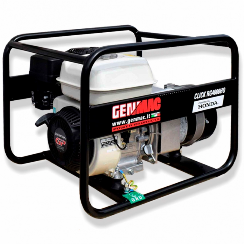 Generator de curent GENMAC Click RG4000HO putere maxima 3,1 kW 230V motor Honda GP200 [2]