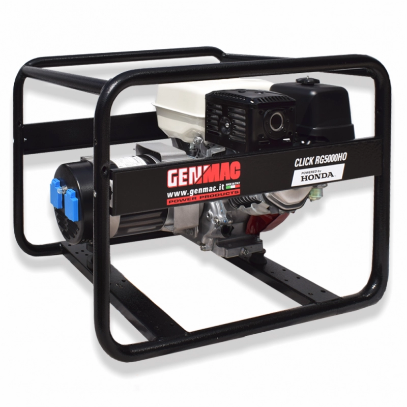 Generator de curent GENMAC Click RG5000HO putere maxima 4,6 kW 230V motor Honda GX270 [2]