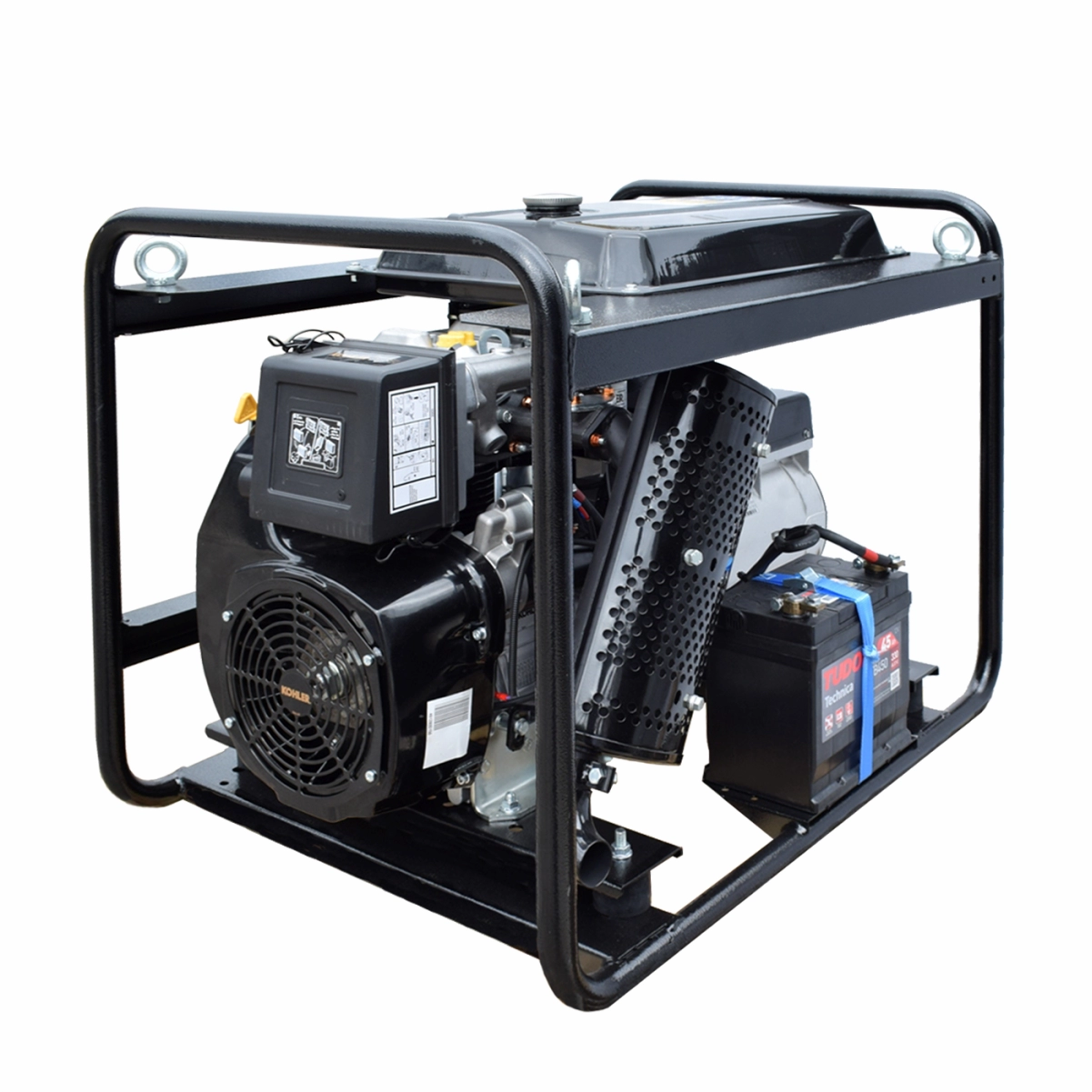 Generator de curent GENMAC CombiPlus G11100KEO P max. 12.3 kVA/400V motor diesel Kohler [2]