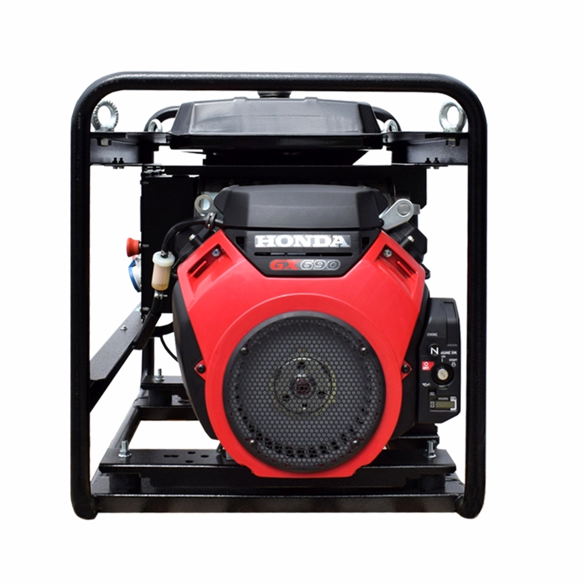Generator de curent GENMAC CombiPlus G15000HEO-E5 putere maxima 15,3k VA/400V motor Honda GX690 [2]