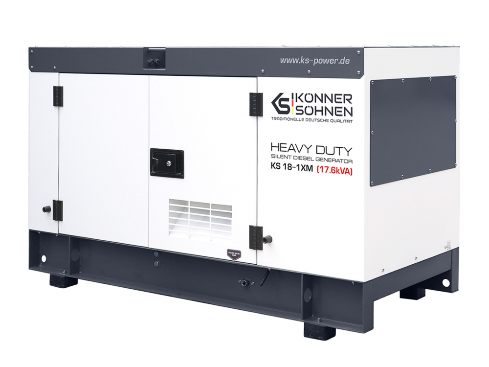 Generator de curent monofazat cu motor diesel Konner & Sohnen KS 18-1XM, 17.6 kva [2]